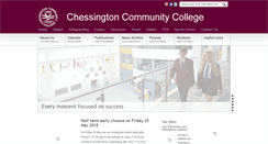 Desktop Screenshot of chessingtoncommunitycollege.co.uk